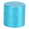 Billiard Chalk Case Round Aluminum Alloy Pool Cue Chalk Box