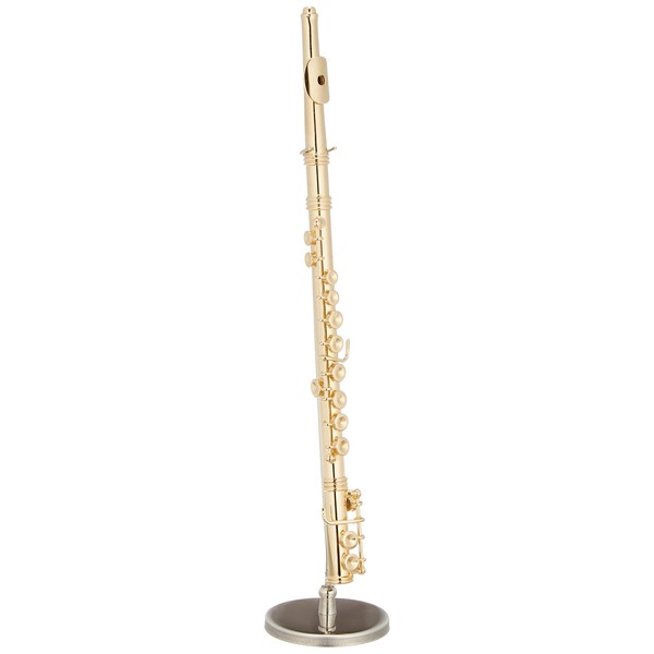 Sunrise Sound House Miniature Musical Instrument Flute 1/4 Gold