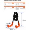 2Pcs Shovel Holder Wall Mount, Shovel Storage Rack, Wall Mount