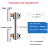 Cokritsm Shower Cubicle Rollers, 27 mm Shower Door Rollers, 8