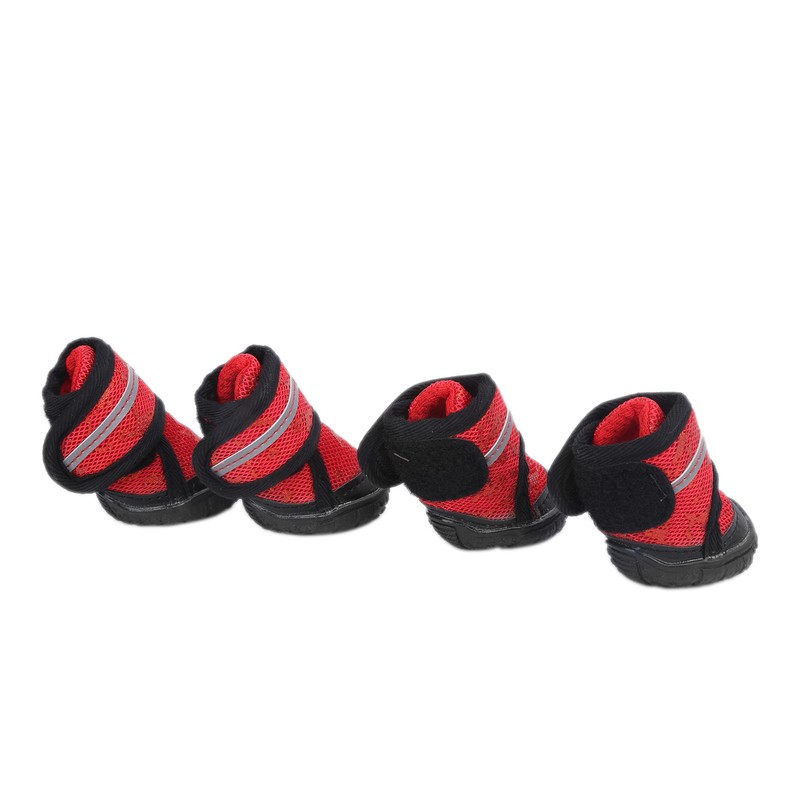 Pet Shoes Adjustable AntiSlip Outdoor Dog Boots for Small Medium