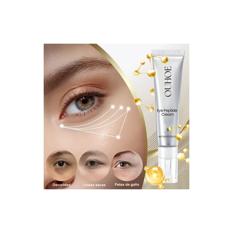 Crema De Ojos Con Ácido Hialurónico Hidrata Y Atenúa Líneas