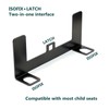Universal Child Seat Restraint Anchor Mounting Kit for ISOFIX Connector