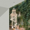 Veemoon Hanging Shell Wind Chime, Decorative Ocean Ring Chime Outdoor