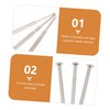 Tofficu 3Pcs Music Instrument Screwdriver Flute Saxophone Piccolo Repair Tool