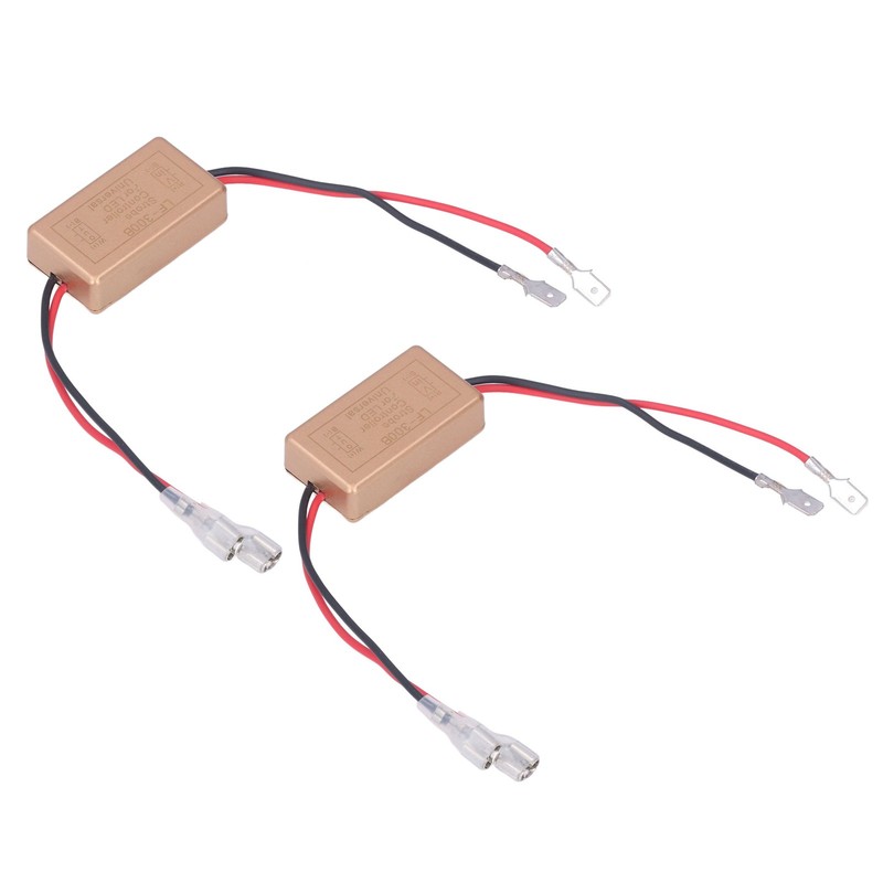 2PCS LED Strobe Controller Car Headlight Signal Light Control Flasher