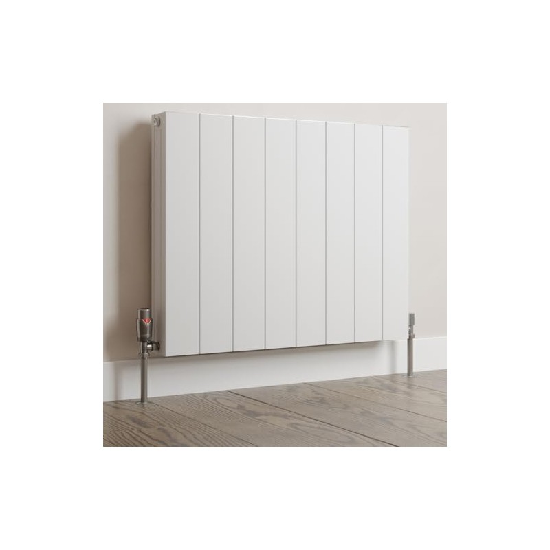 UK Radiators Thermostatic Radiator Valve (TRV) - 15mm Angled Lockshield