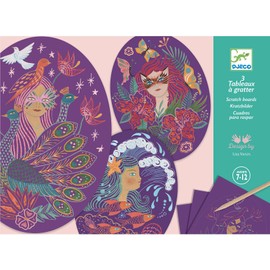 Djeco DJ09706 Nymph Scratch Cards