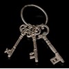 Figuren Shop GmbH Medieval Key Ring - Keys to the