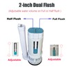 A2501 2-Inch Dual Flush Valve One Piece Toilet Replacement Parts