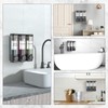 Shower Soap Dispenser Wall Mounted No Drill Shampoo Dispenser for