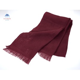 Imabari Scarf Towel (Imabari Towel Certified) for Mountain Girls, Safe and Comfortable on Bare Skin, red