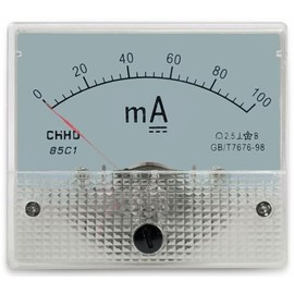 Built-in Measuring Instrument, 0...100 mA
