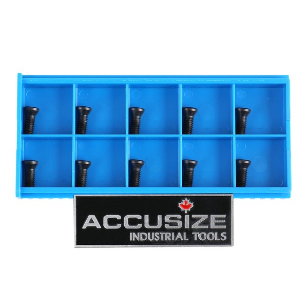 Accusize Industrial Tools M4 x 10 Locking Screws for Sclcr