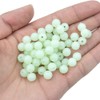 975pcs Assorted Plastic Round Fishing Beads Buffer Beads for Fishing