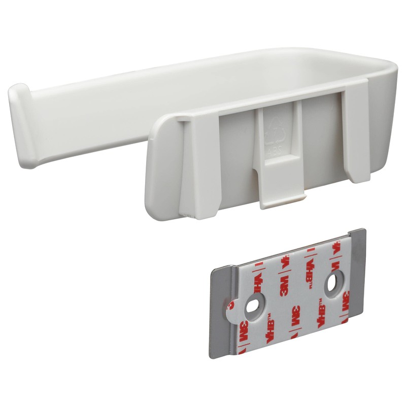 Tiger Tess, Toilet roll holder without cover, White, 81x145x45mm