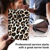 GYSYZJDH Server Book for Waitress C PU Leather Cute Server
