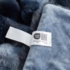Cozy Bliss Faux Fur Throw Blanket for Couch, Fuzzy Soft