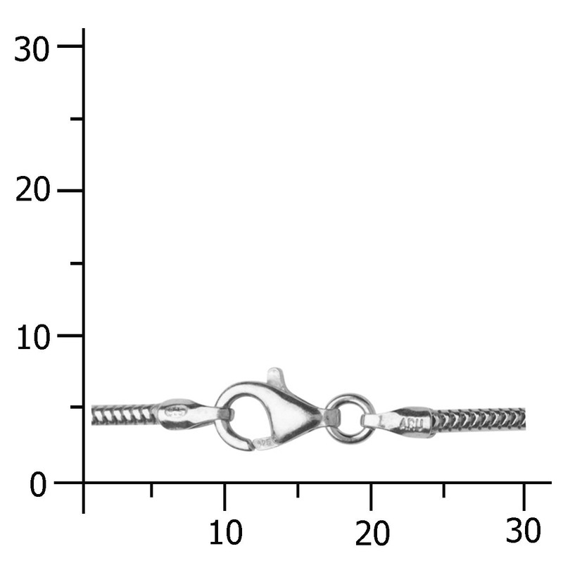 In Collections 006029Es24200 60 Centimeters Silver Bracelet