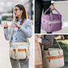 TOURIT Insulated Lunch Box Bag, Double Deck Leakproof Cooler Tote