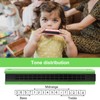 ZMDMAH 5 x Children's Harmonica, 16-Hole Harmonica, Wooden Harmonica, Harmonica