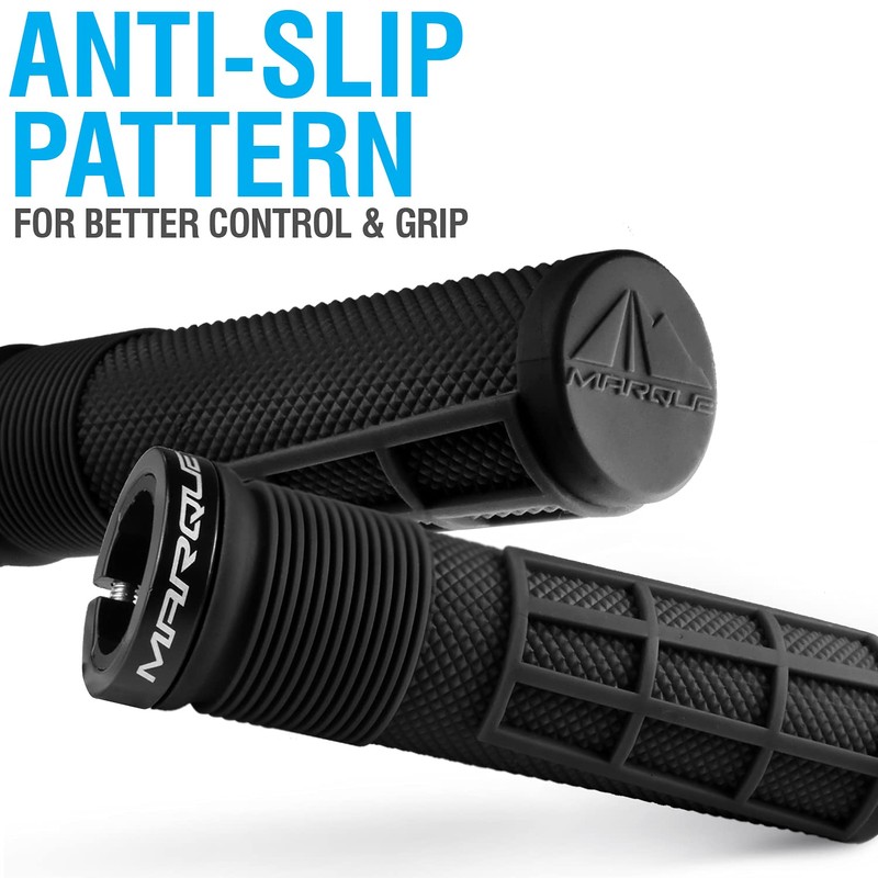 MARQUE Race Mountain Bike Handlebar Grips - Single Lock On