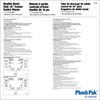 Plumb Pak PP930W Center Waste Outlet with Baffle Tee, 1-1/2
