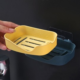 Soap case Soap holder Soap stand Detachable and drainable sky blue 10ea