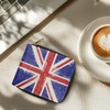 Dngkaoje Retro UK Flag Print Bifold Wallets for Men PU
