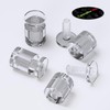 4 x Clear Standoffs, Glass Like, Acrylic, transparent spacers, plastic,