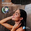Bluetooth Shower Speaker, Portable Wireless Speaker with Time Display, 2025