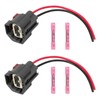 Konuooer 2 x Electric Handbrake Cable for Parking Brake, Wiring