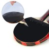 2pcs 7 Layers Wood Ping Pong Paddles Set With Balls