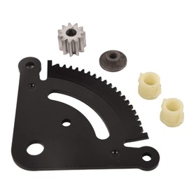 LFGUD 21 Teeth Steering Sector Pinion Gear W/Bushings Kit for John Deere LA Series Parts LA120, LA125, LA130, LA135, LA140, LA145, LA150 Replace GX21924BLE, GX20053, GX20054