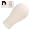 Canvas Wig Head, Cork Canvas Mannequin Head for Wigs Making