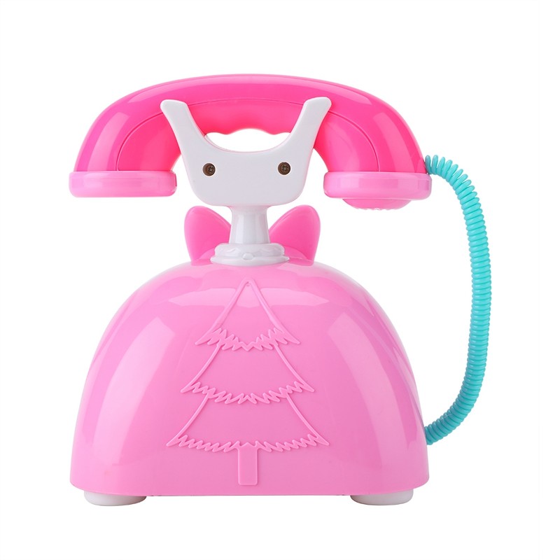 Bilingual Musical Telephone Baby Children Educational Development Pretend Play Toy