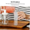SHOWERORO 10 Pcs Travel Bottle Clear Foaming Pump Bottles Foam