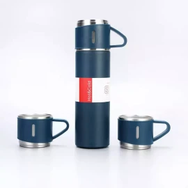 KH Termo Set 3 Tazas Para Frío Y Caliente Acero Inoxidable