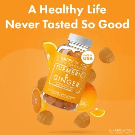 Be Happy Be You Gomitas Jengibre Curcuma Veganas 90u                                                                                                  