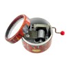 Lutèce Créations Round hand-cranked musical box/music box made of reinforced