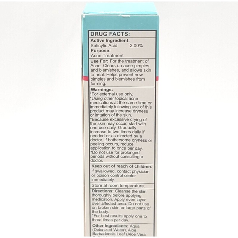 MDacne Customized Treatment Cream Night Salicylic Acid 2.0% - 0.5oz