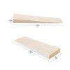 haggiy Wooden Wedges - Wheel Chocks, Mixed Dimensions 6 mm