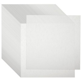 Juvale Wax Paper Sheets for Food - 6 x 6 in White, 500 Pack - Food Wrapping Paper & Grease-Proof Waxed Liners for Baking, Cooking & Crafts
