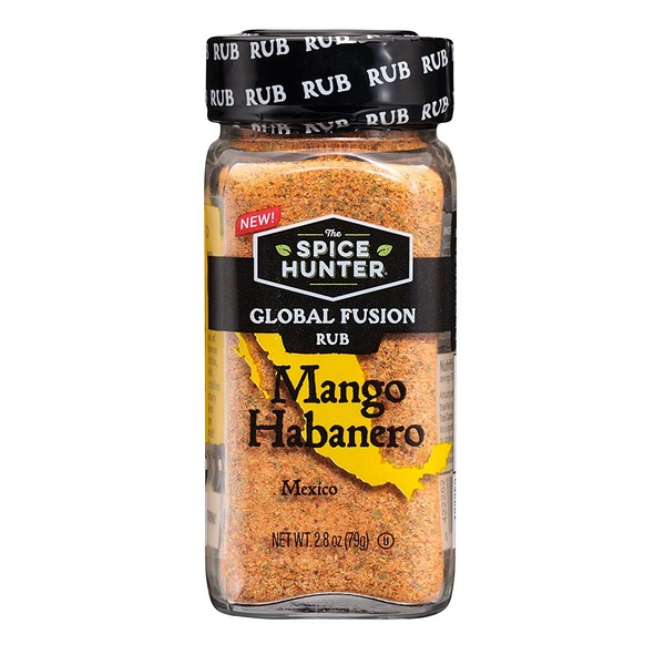 Spice Hunter Mango Habanero Global Fusion Rub, 2.8 Ounce