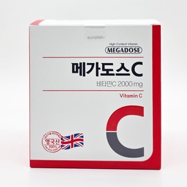 Goryeo Eundan Korea Eundan Megadose C 2000mg 100 packs / 고려은단 메가도스C 2000mg 100포