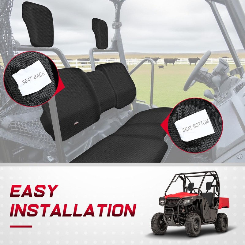 Frokom UTV Seat Covers Fit for Pioneer 700/700-4 2014 2015