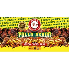 kukos adoibos marinades pollo asado Loco Amarillo Adobo Marinade 16oz chicken sauce