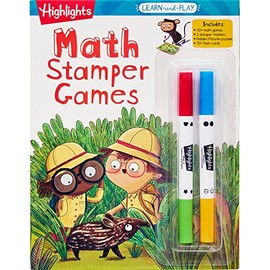 Highlights Learn-and-Play Math Stamper Games