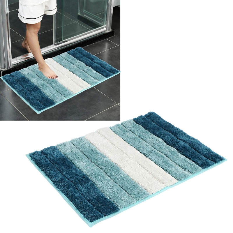 Alvinlite Bath Mats, Absorbent Bathroom Rug, Microfiber Bathroom Floor Mat,