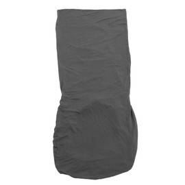 Elastic Stretch Chair Cover Waterproof Plain Color Universal Chair Seat Cover for Office Hotel Dark Gray